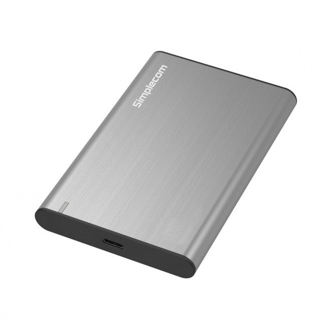 Simplecom SE221 Aluminium 2.5'' SATA HDD/SSD to USB 3.1 Enclosure Grey USB 3.1 Gen 1 support up to 5Gbps data transfer rate Simplecom SE221 Aluminium 2.5'' SATA HDD/SSD to USB 3.1 Enclosure Grey USB 3.1 Gen 1 support up to 5Gbps data transfer rate